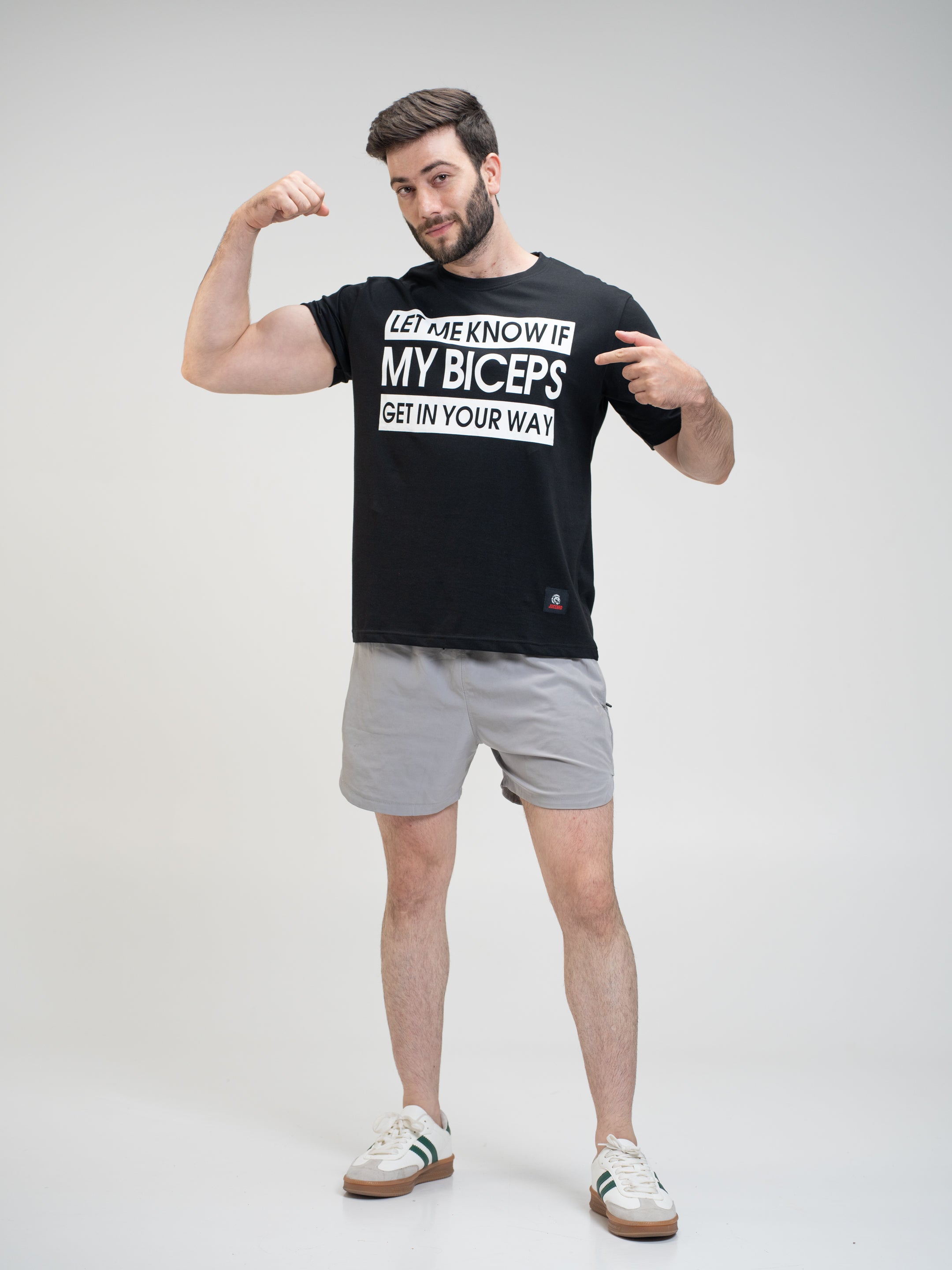 The Biceps Get In Your Way Tee
