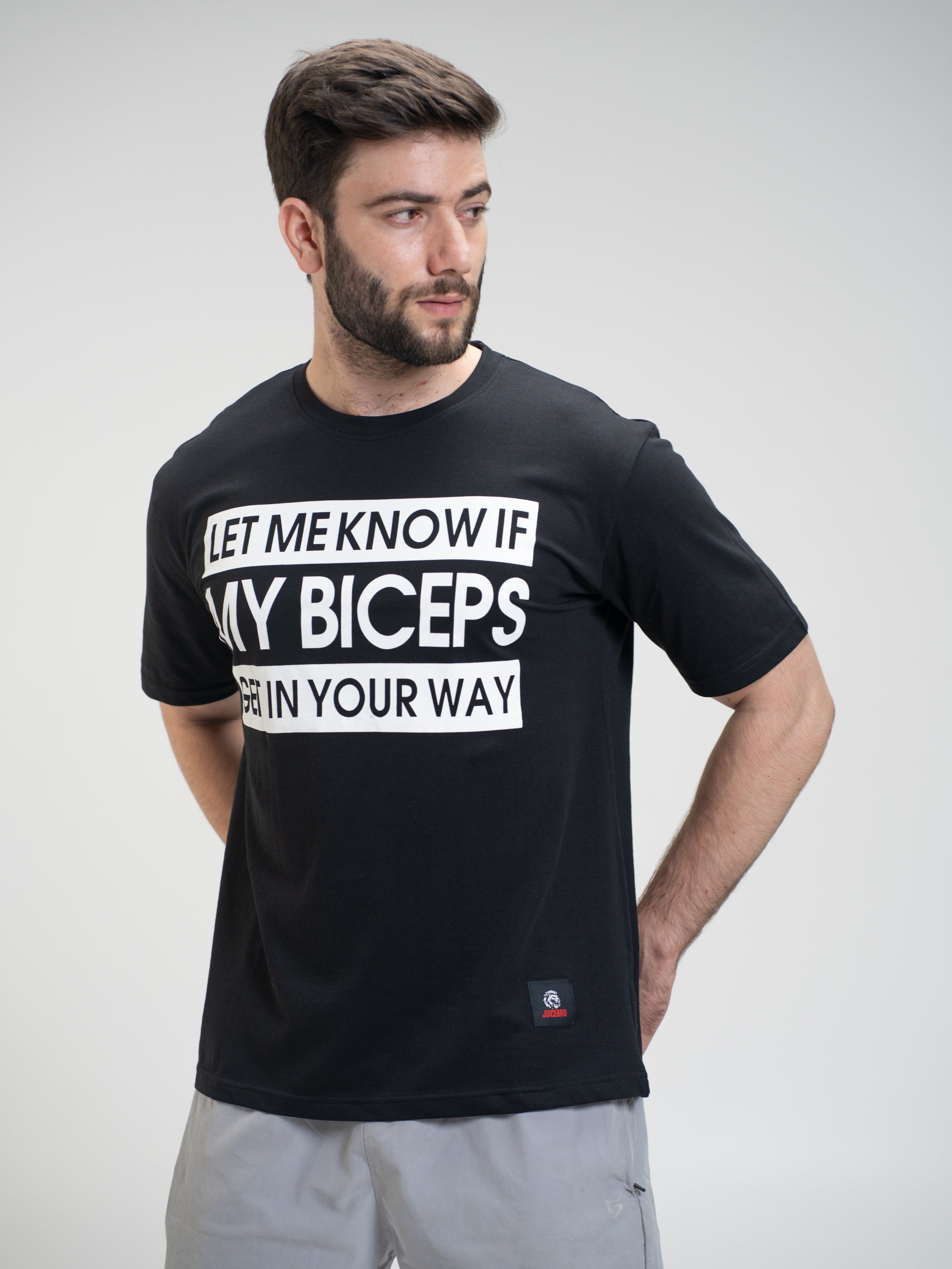 The Biceps Get In Your Way Tee