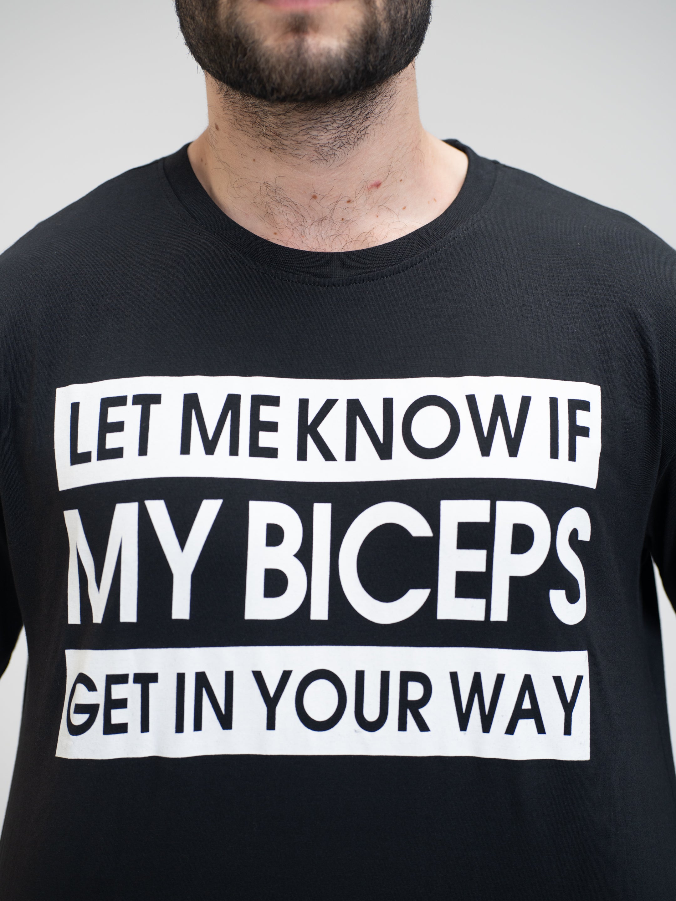 The Biceps Get In Your Way Tee