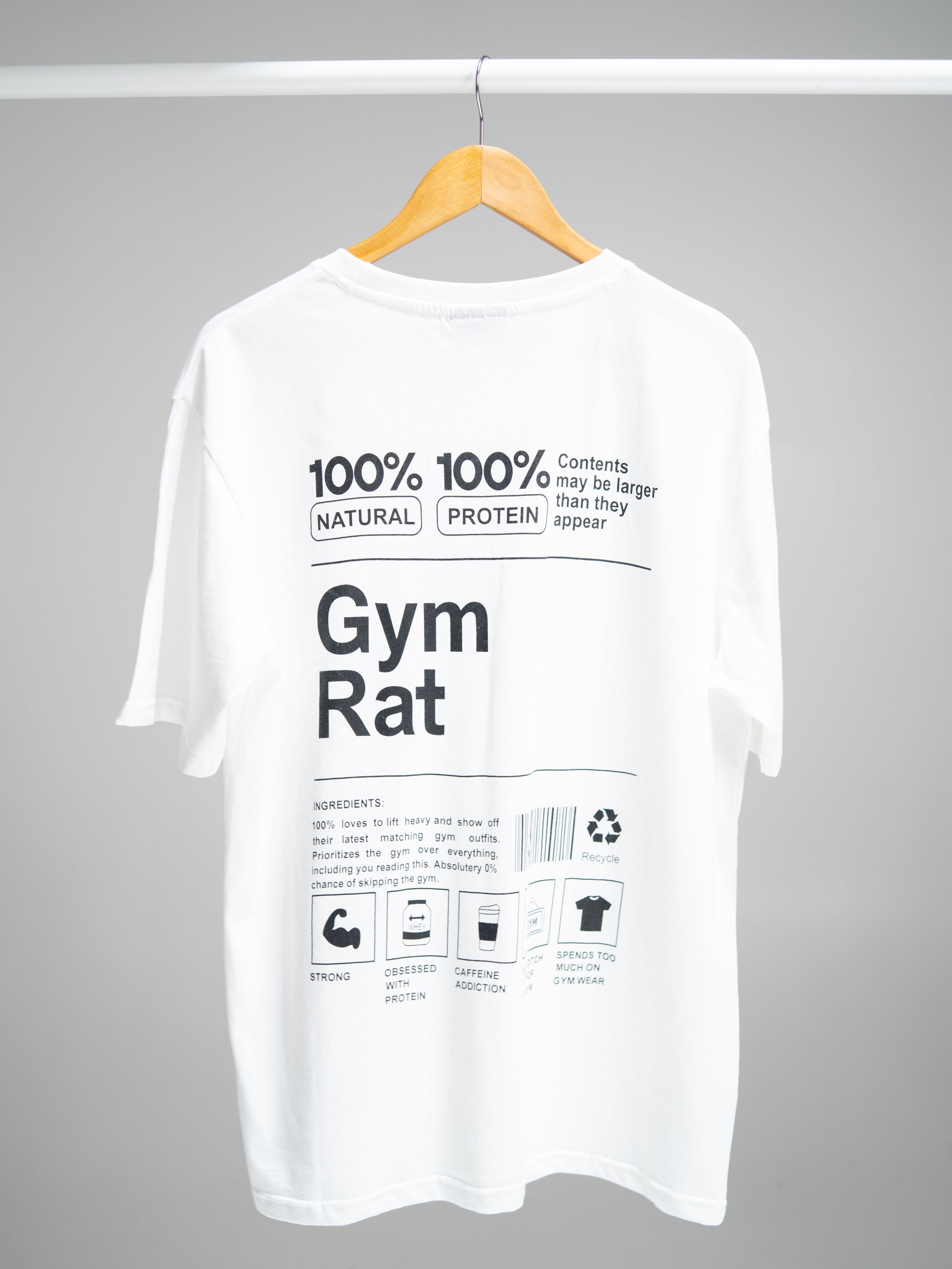 The Gym Rat Back Tee
