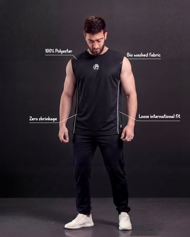 The Blocked Sleeveless Tee