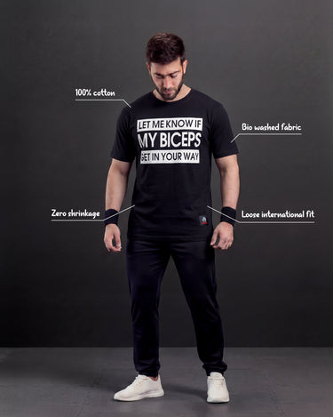 The Biceps Get In Your Way Tee