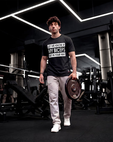 The Biceps Get In Your Way Tee