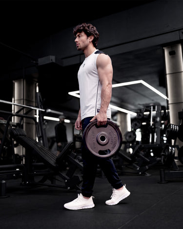 The Blocked Sleeveless Tee