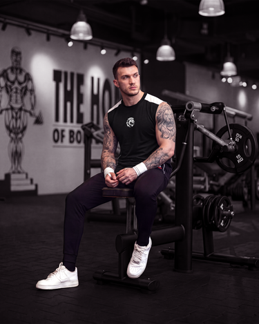 The Blocked Sleeveless Tee