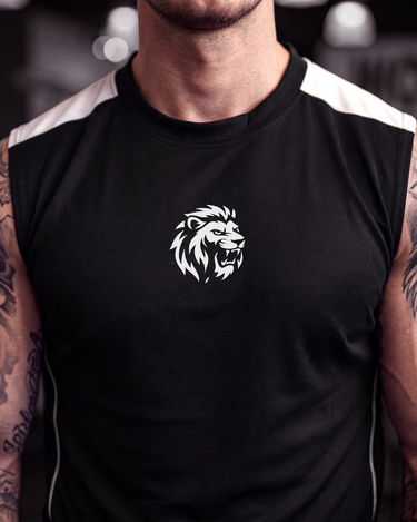 The Blocked Sleeveless Tee