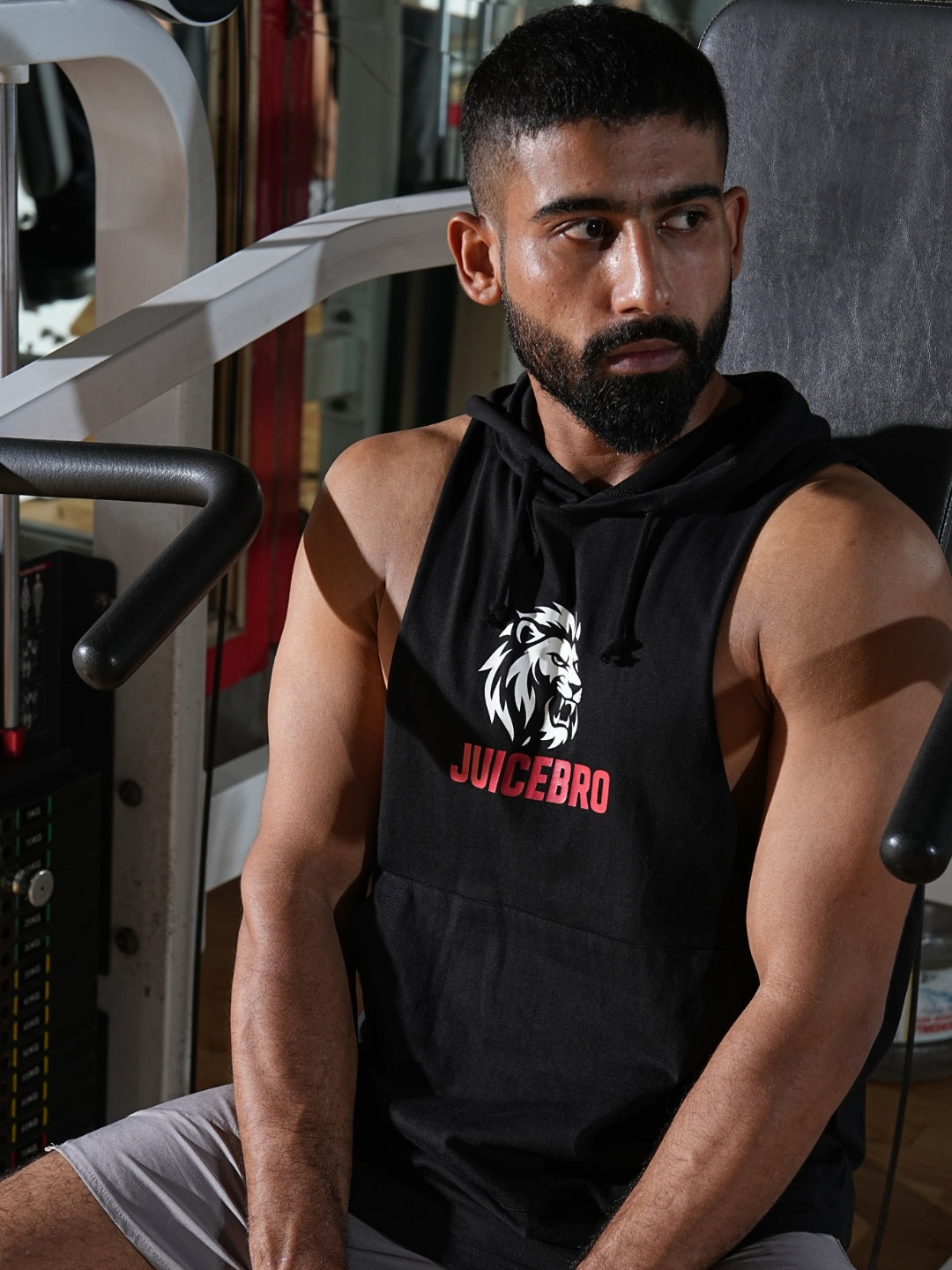 The Lion Sleeveless Hoodie