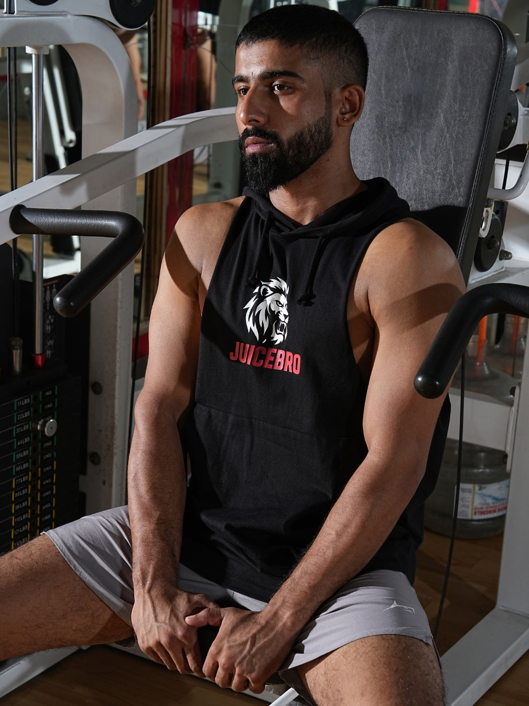 The Lion Sleeveless Hoodie