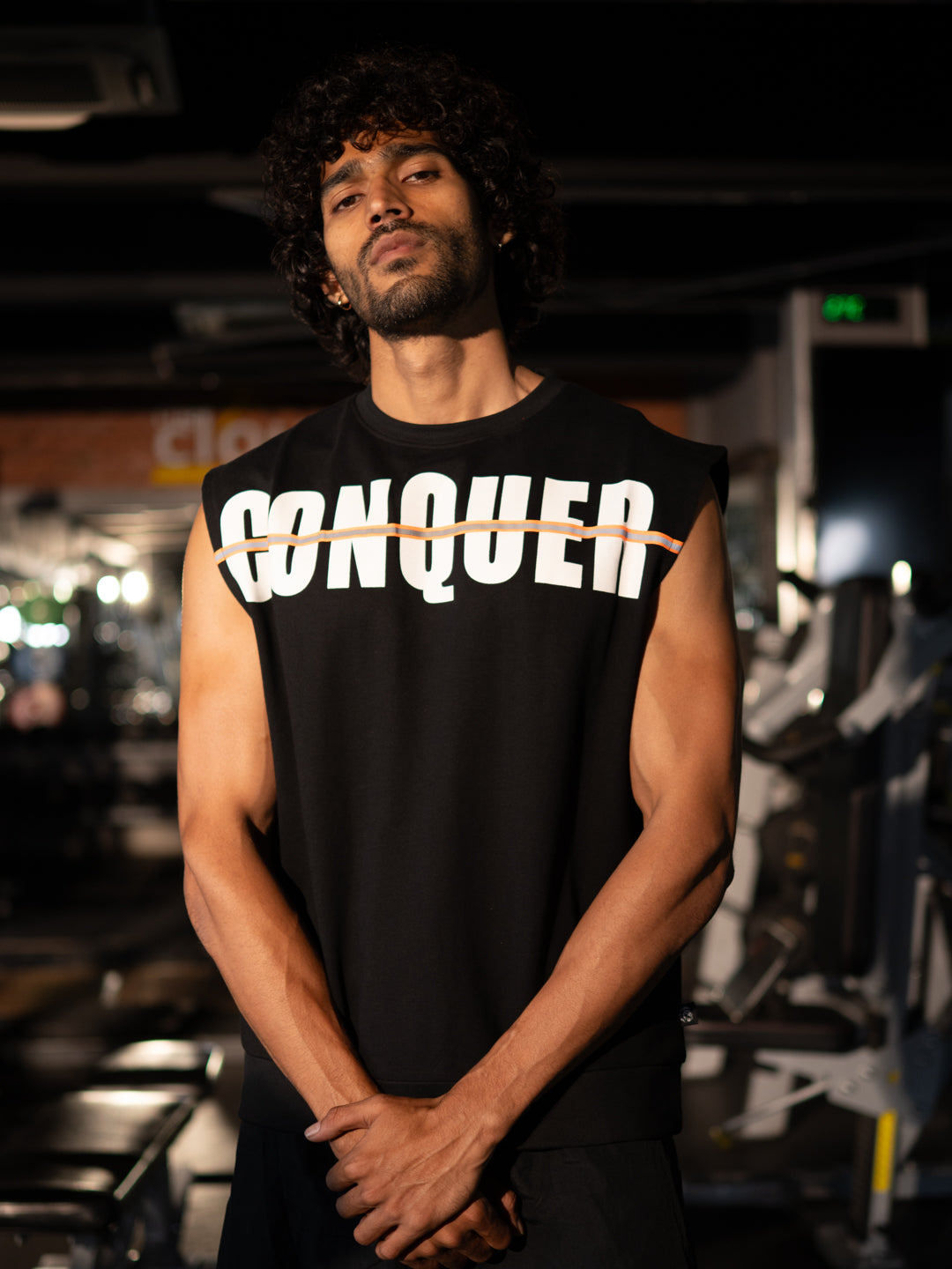 The Conquer Sleeveless Sweatshirt