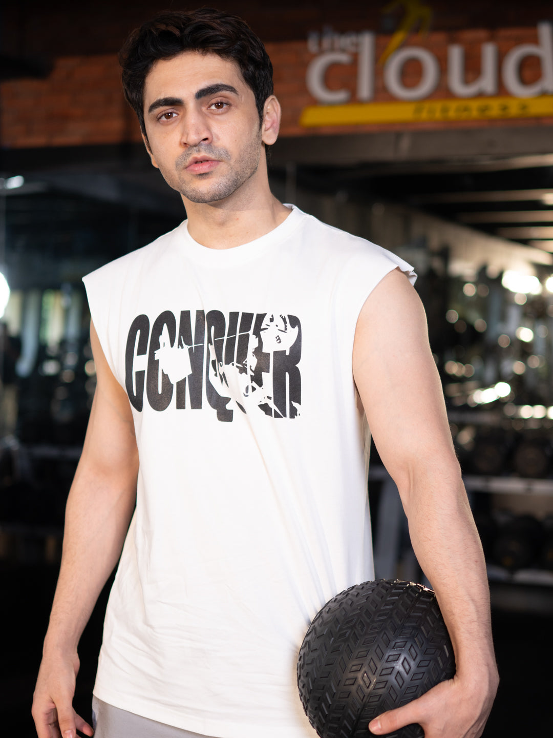 The Conquer Muscle Tee