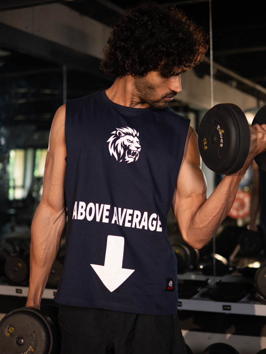 The Above Average Muscle Tee