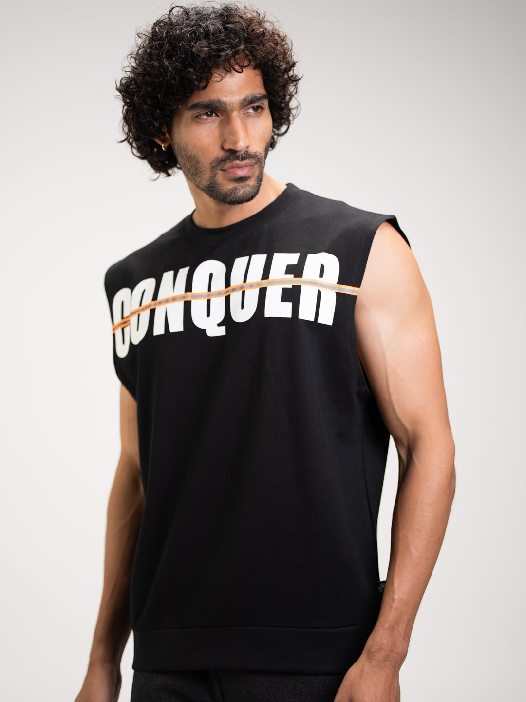 The Conquer Sleeveless Sweatshirt