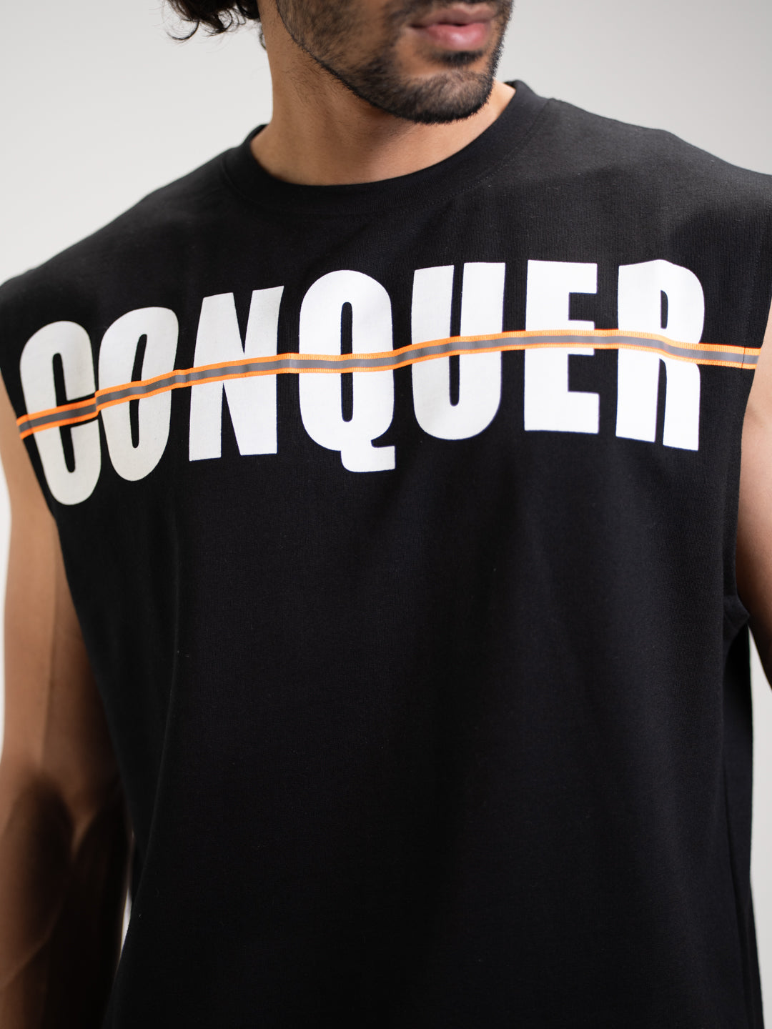 The Conquer Sleeveless Sweatshirt