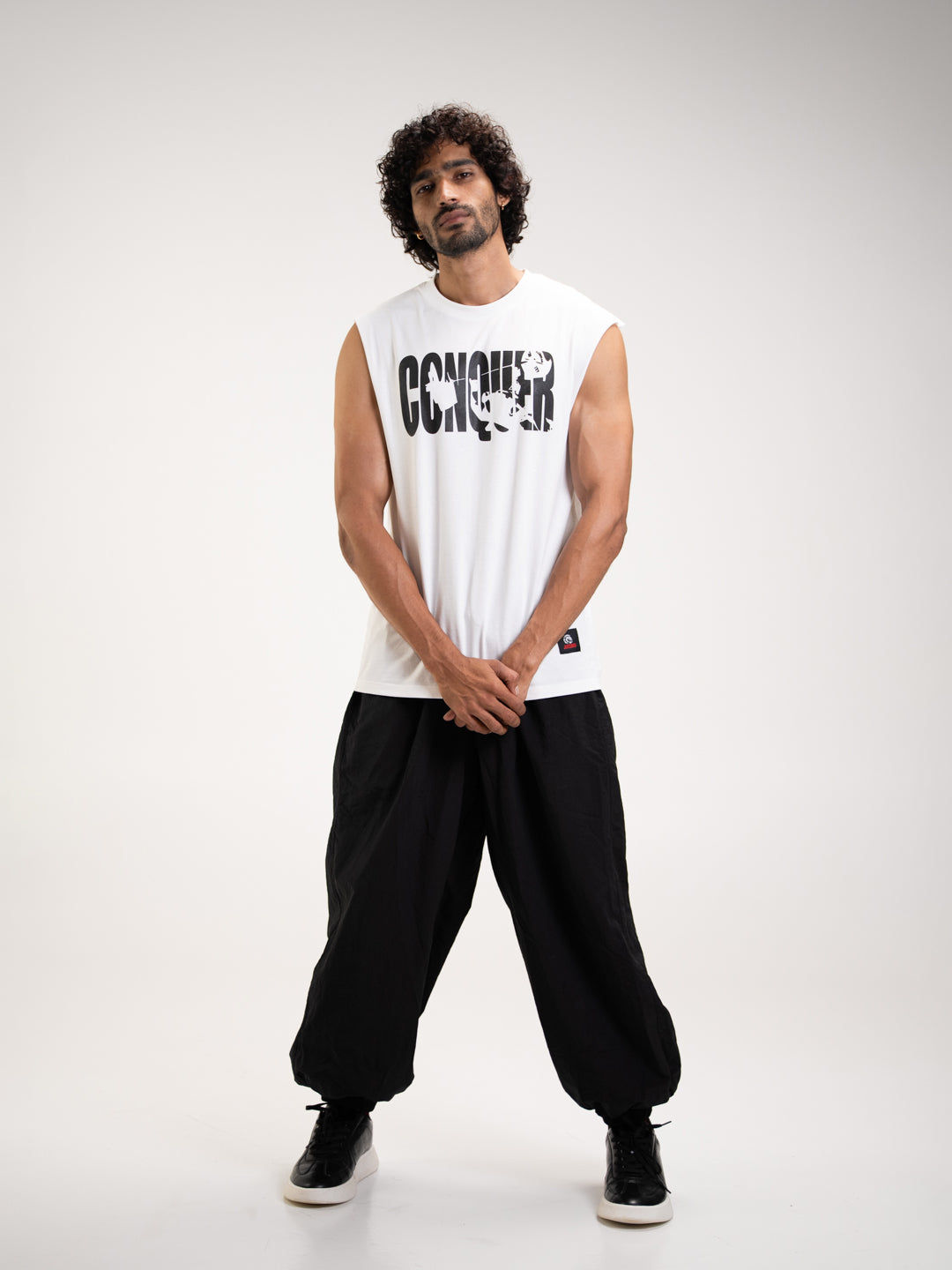 The Conquer Muscle Tee