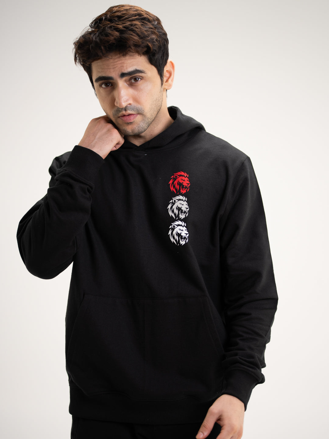 The Lion Logo Pullover Hoodie