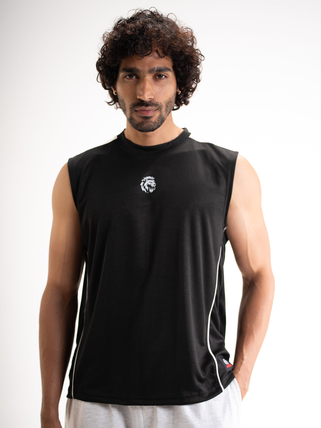 The Blocked Sleeveless Tee