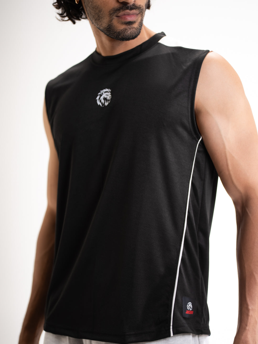 The Blocked Sleeveless Tee