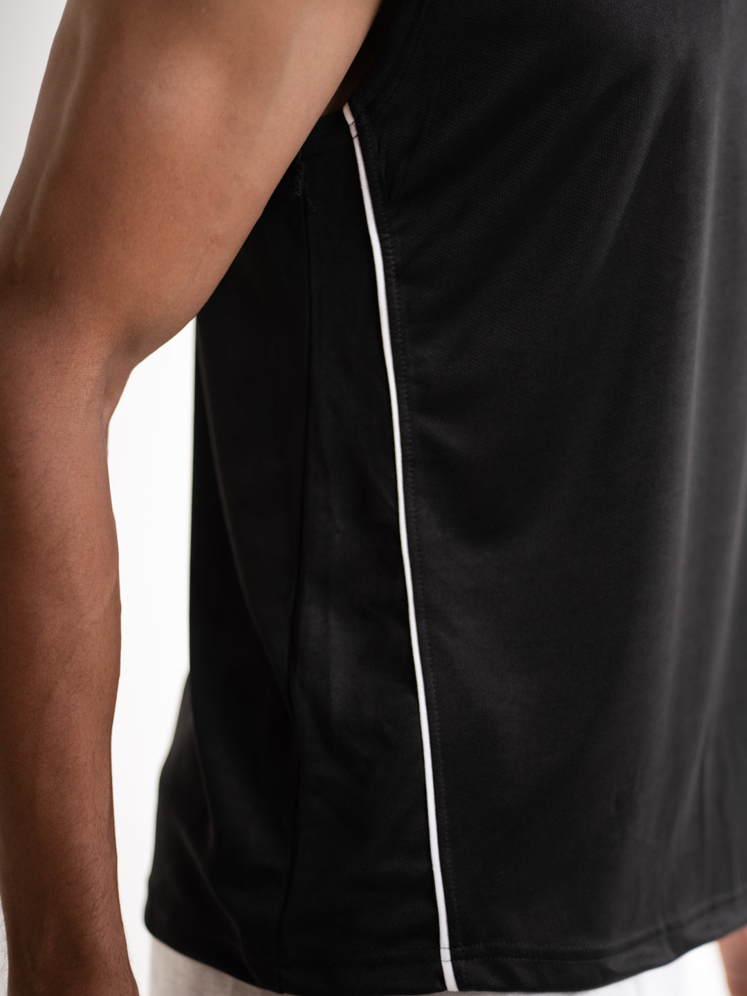 The Blocked Sleeveless Tee