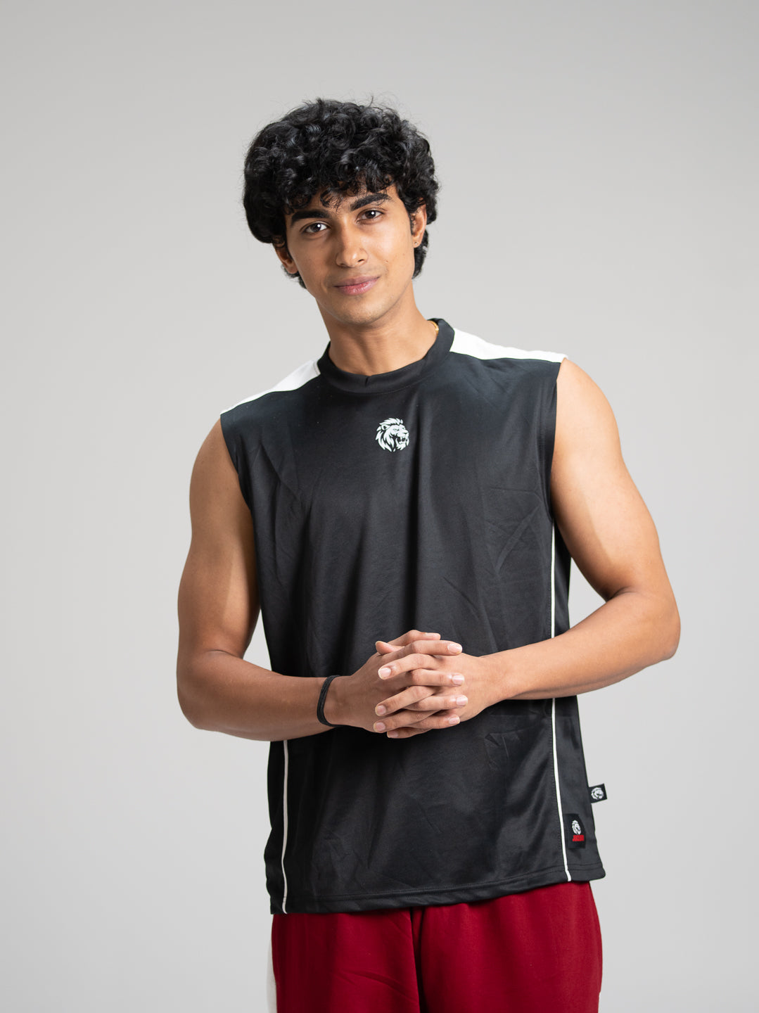 The Blocked Sleeveless Tee