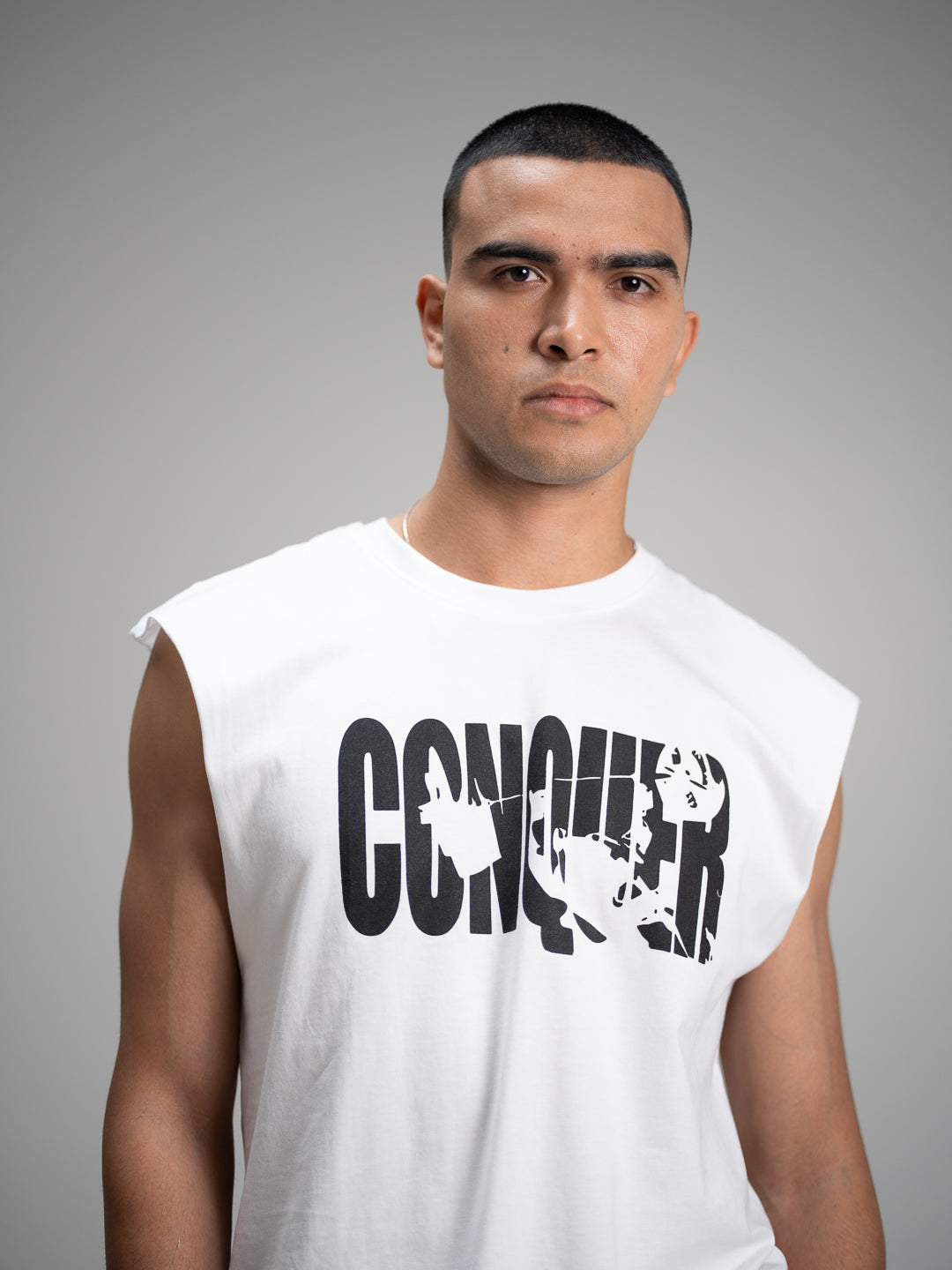 The Conquer Muscle Tee