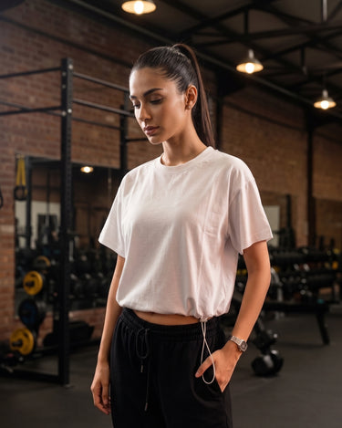 The Toggle Crop Top