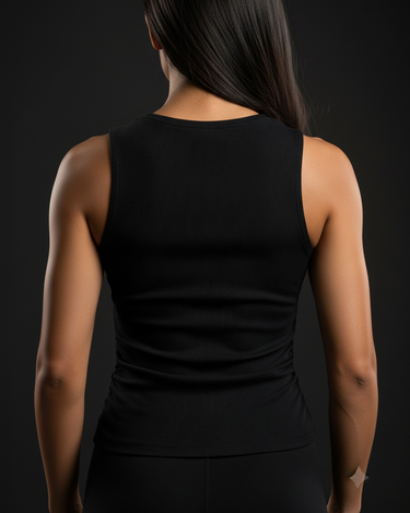 The Gathered Waist Rib Top