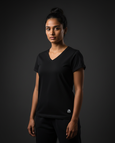 The Classic V Neck Cotton Tee
