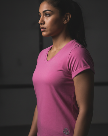 The Classic V Neck Cotton Tee
