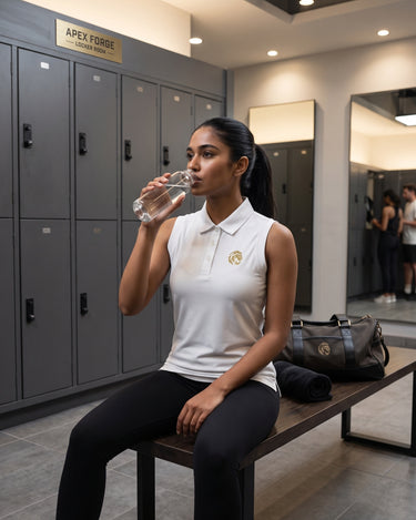 The Athletic Sleeveless Polo