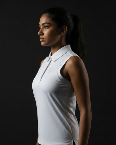 The Athletic Sleeveless Polo