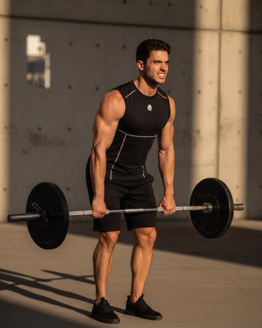 The Blocked Compression Sleeveless