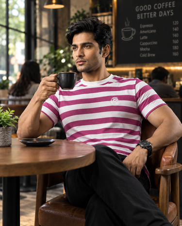 The Relax Fit Striped Tee