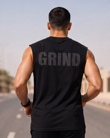The Grind And Hustle Sleeveless Tee