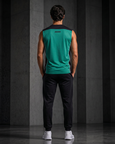 The Blocked Sleeveless Tee